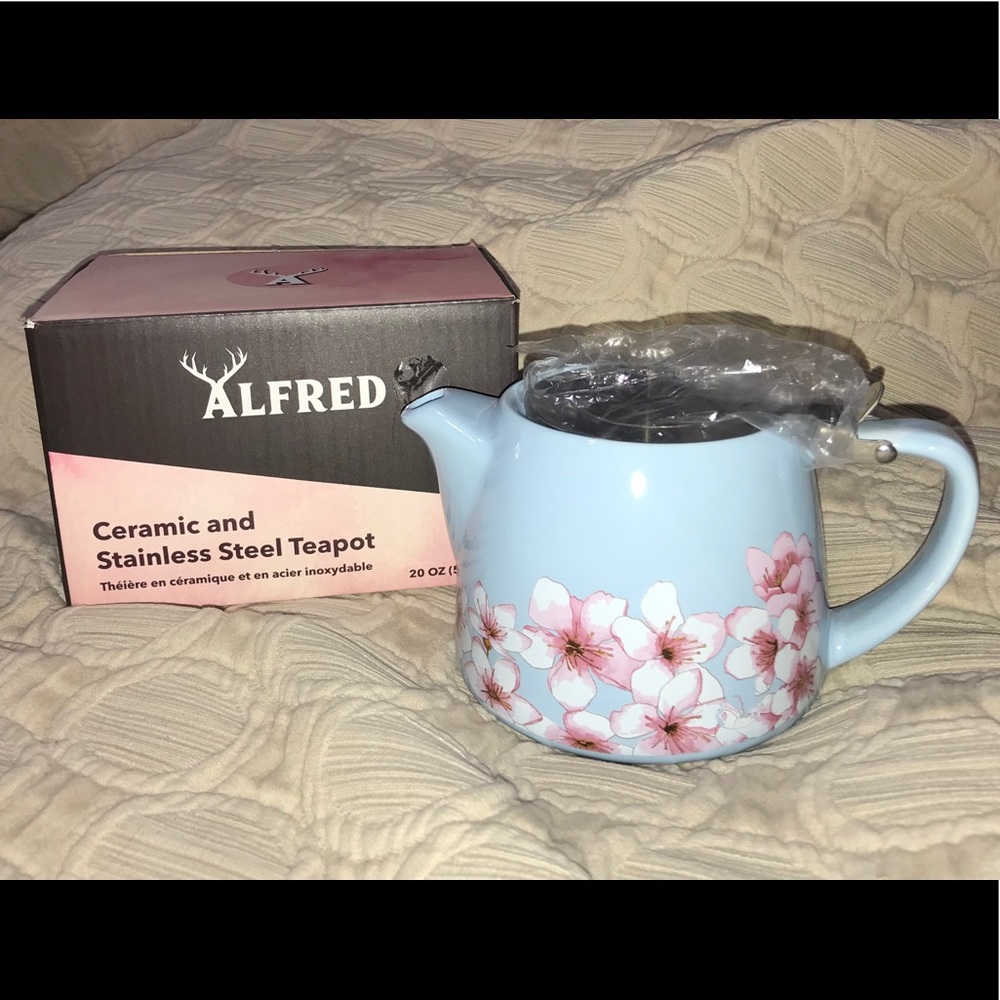 Alfred Ceramic and Stainless Steel Teapot